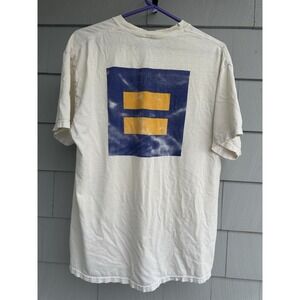 Vintage 1990s Human Rights Campaign HRC T-Shirt Hanes Beefy-T Large